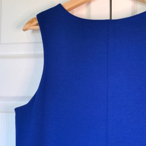 Banana Republic Blue Front Zipper Dress - Picture 4 of 6